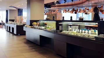 Daily buffet breakfast (EUR 21 per person)