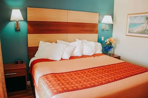 In-room safe, blackout drapes, iron/ironing board