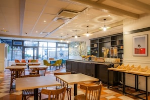 Daily buffet breakfast (EUR 12.9 per person)