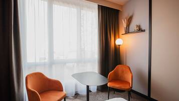 Superior Twin kamer, 2 eenpersoonsbedden | Luxe beddengoed, bedden met traagschuimmatrassen, een kluis op de kamer