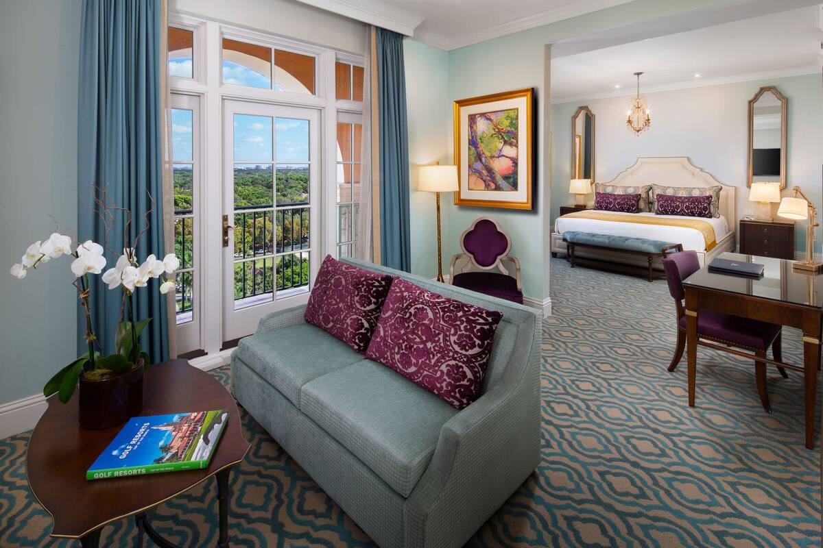 Suite, 1 King Bed (Anastasia) | Premium bedding, minibar, in-room safe, desk