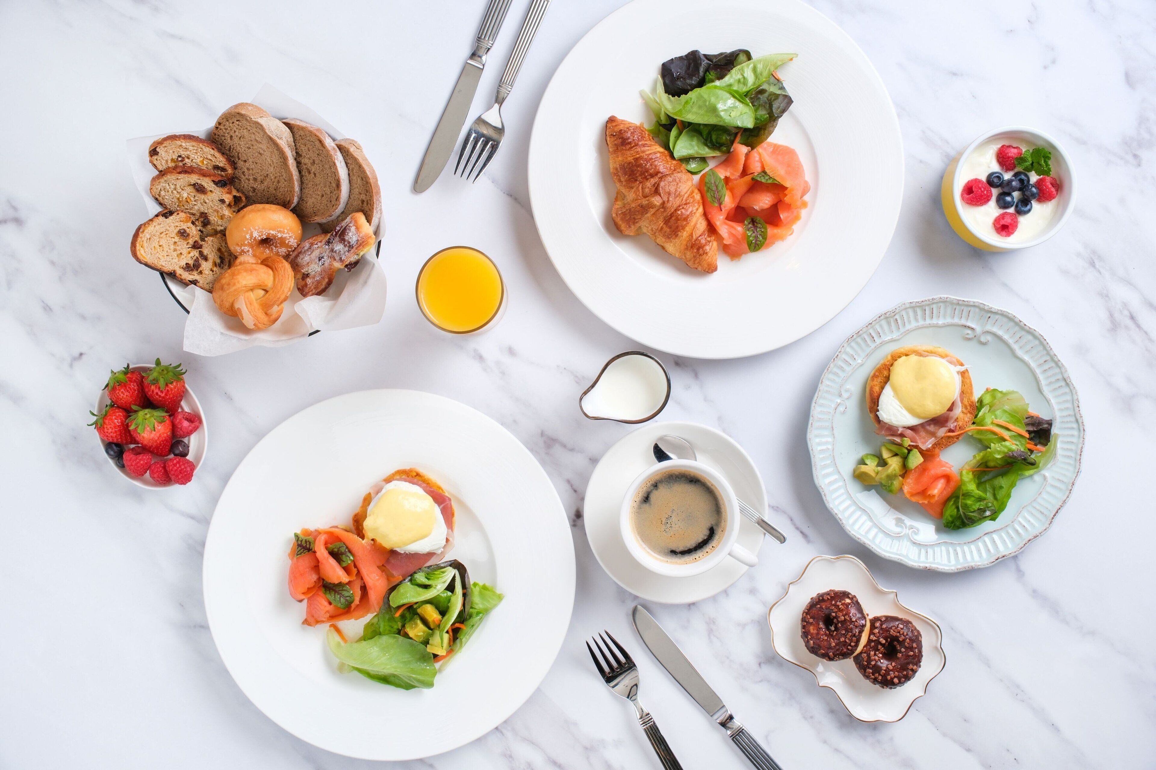 Päivittäinen buffetaamiainen (275.00 HKD per henkilö)