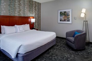 Egyptian cotton sheets, premium bedding, desk, laptop workspace