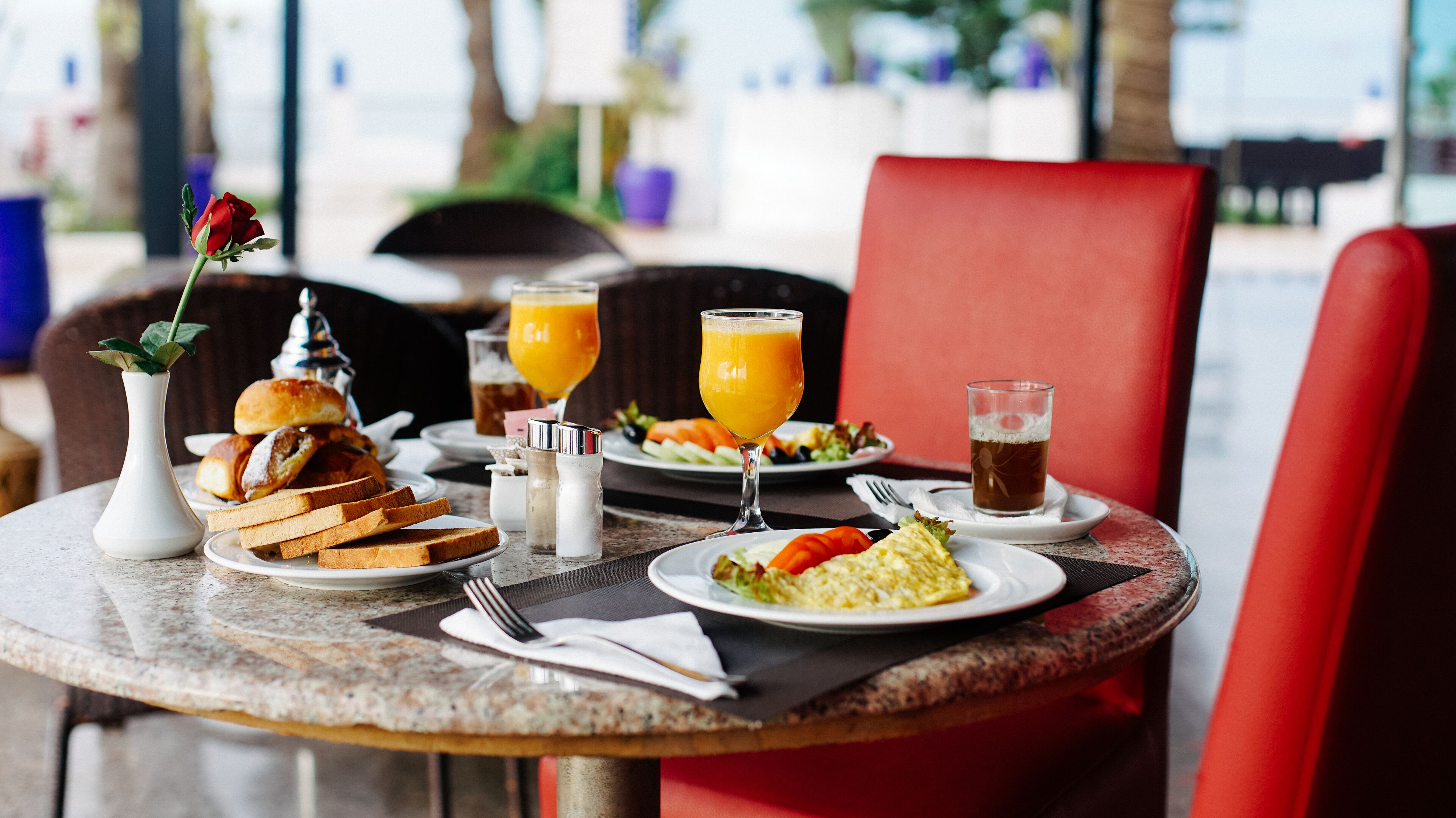 Colazione a buffet inclusa, servita tutte le mattine 