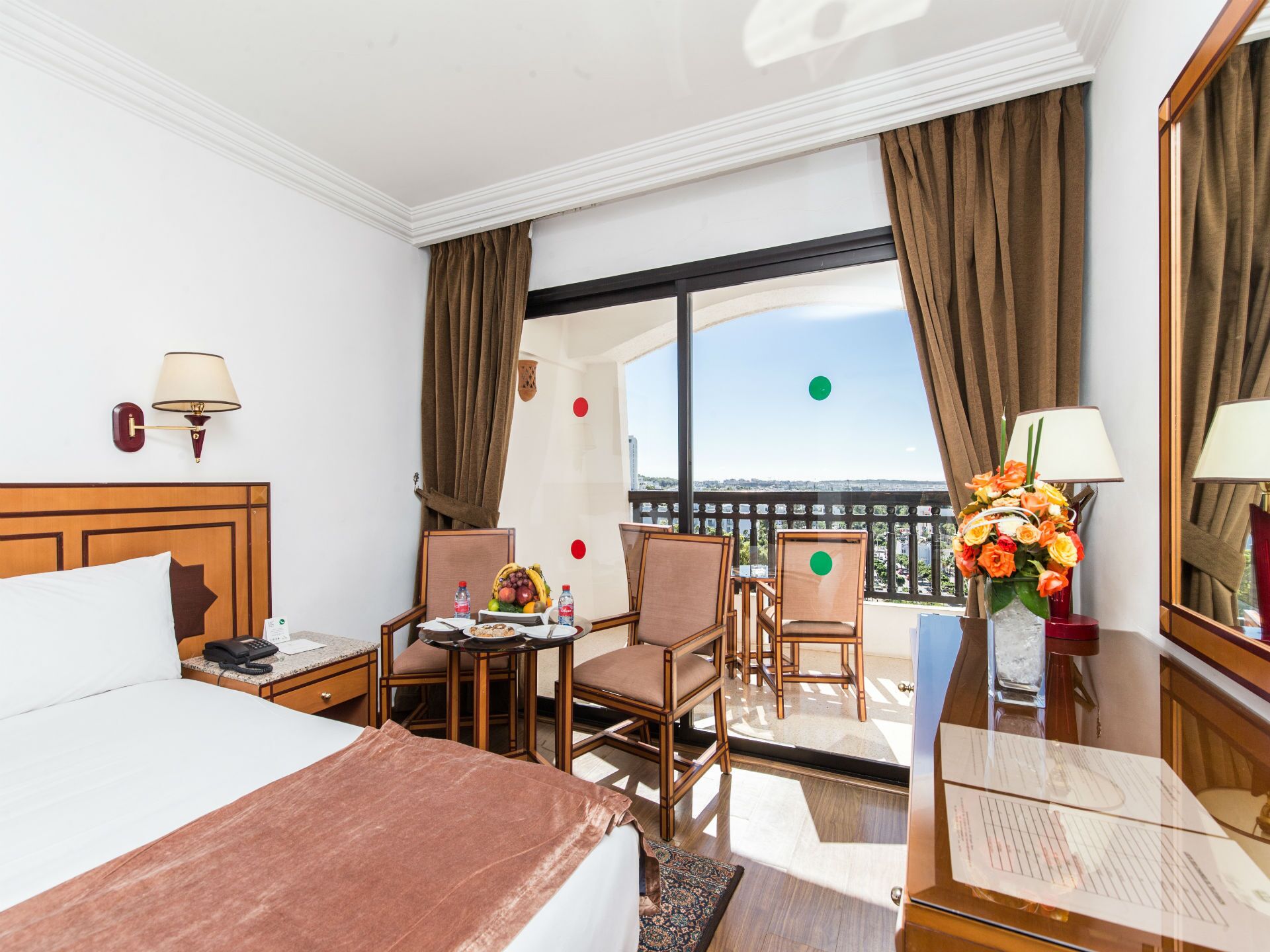Premium bedding, memory foam beds, minibar, in-room safe