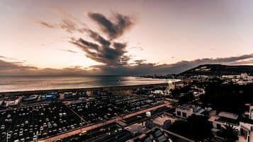 Blick von der Unterkunft