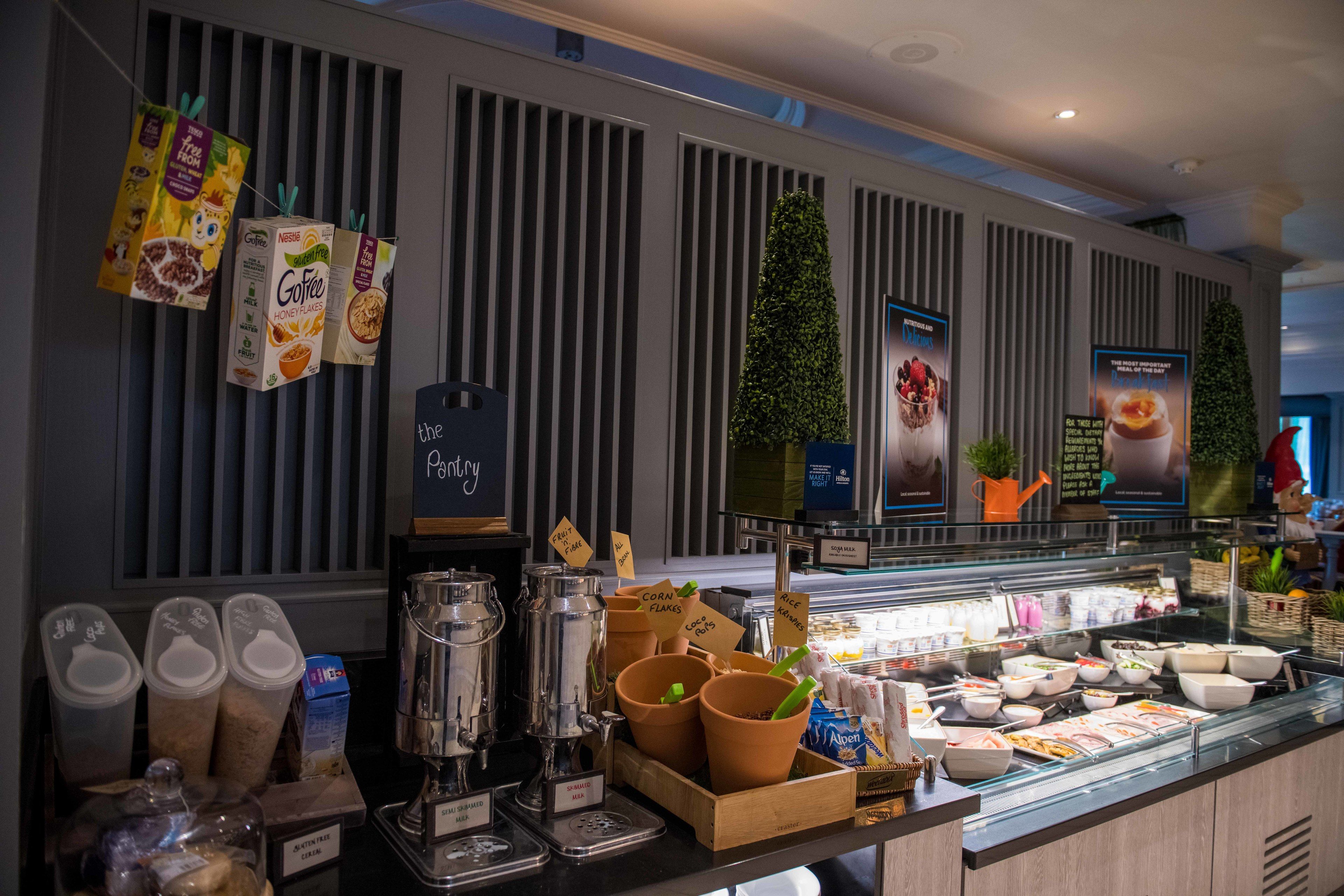 daily english breakfast (gbp 18.95 per person)