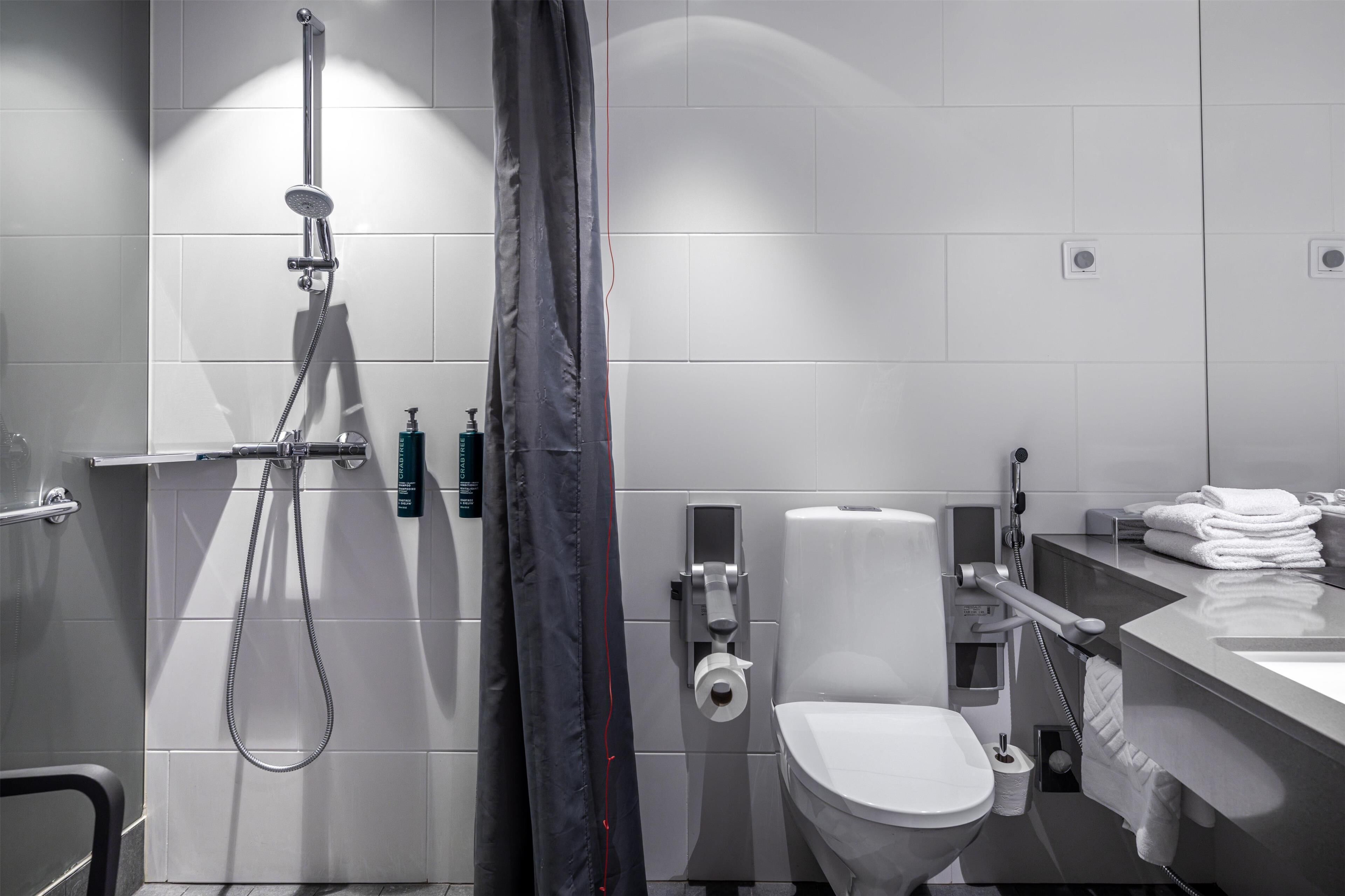 Dusj på badet