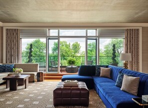 Premium bedding, down duvets, pillow-top beds, in-room safe