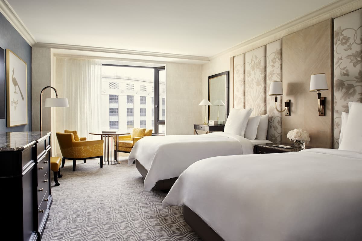 Deluxe Room, 2 Double Beds, Garden View | View from room