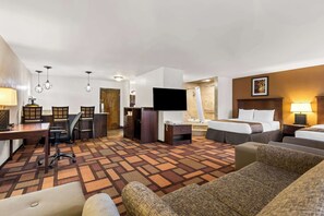 Suite, 2 Queen Beds, Non Smoking, Refrigerator & Microwave | Individually decorated, individually furnished, desk, laptop workspace - Best Western Tower West Lodge (Gillette)