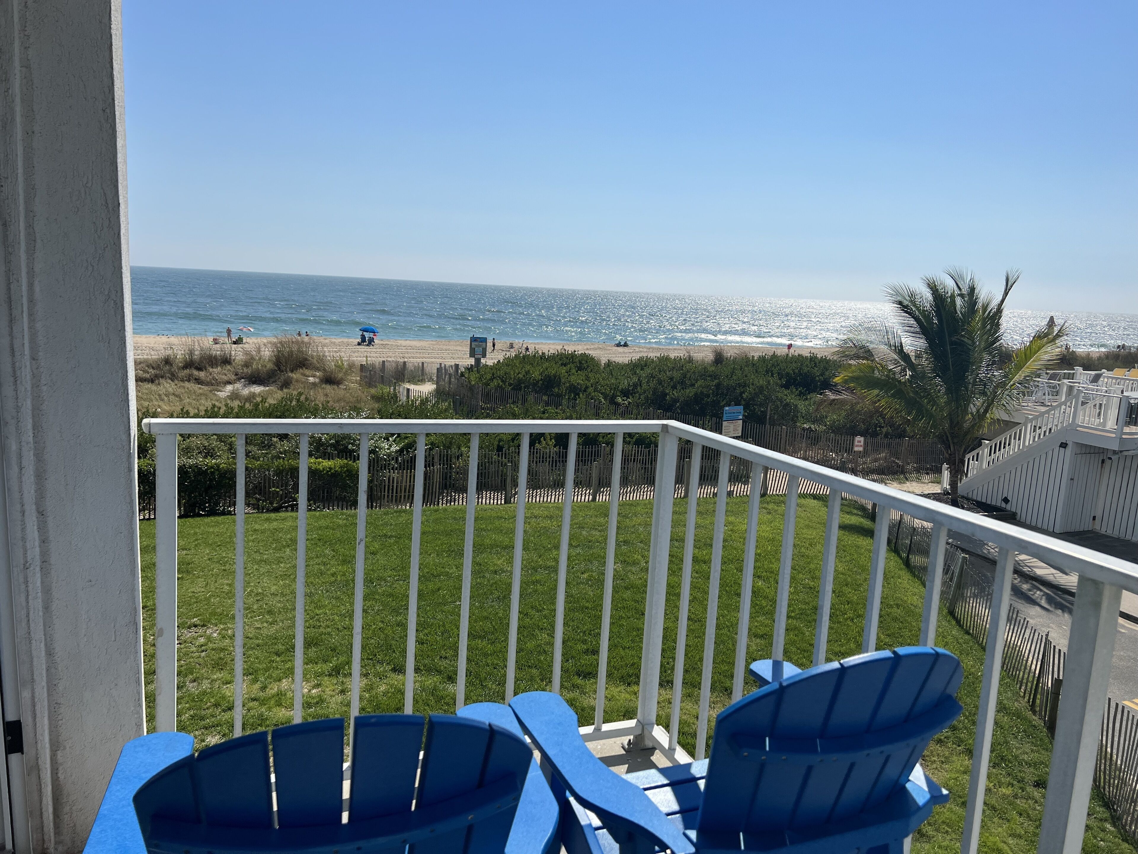 Vue sur la plage/l’océan