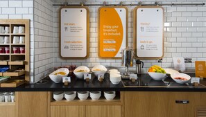 Petit déjeuner buffet compris tous les jours