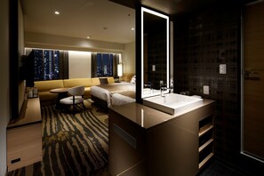 33th-37th Deluxe Twin Room, Non Smoking (Panorama Floor)
