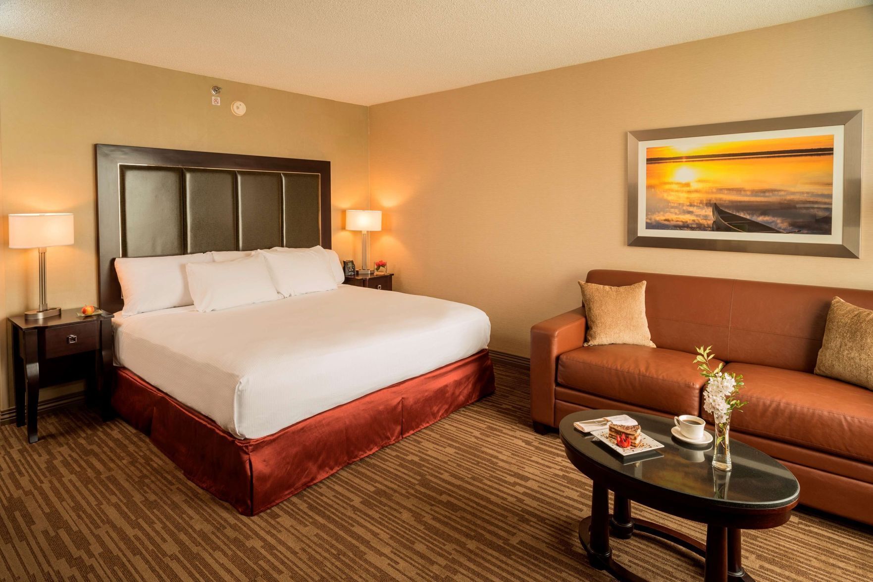 Down duvets, pillow-top beds, in-room safe, desk