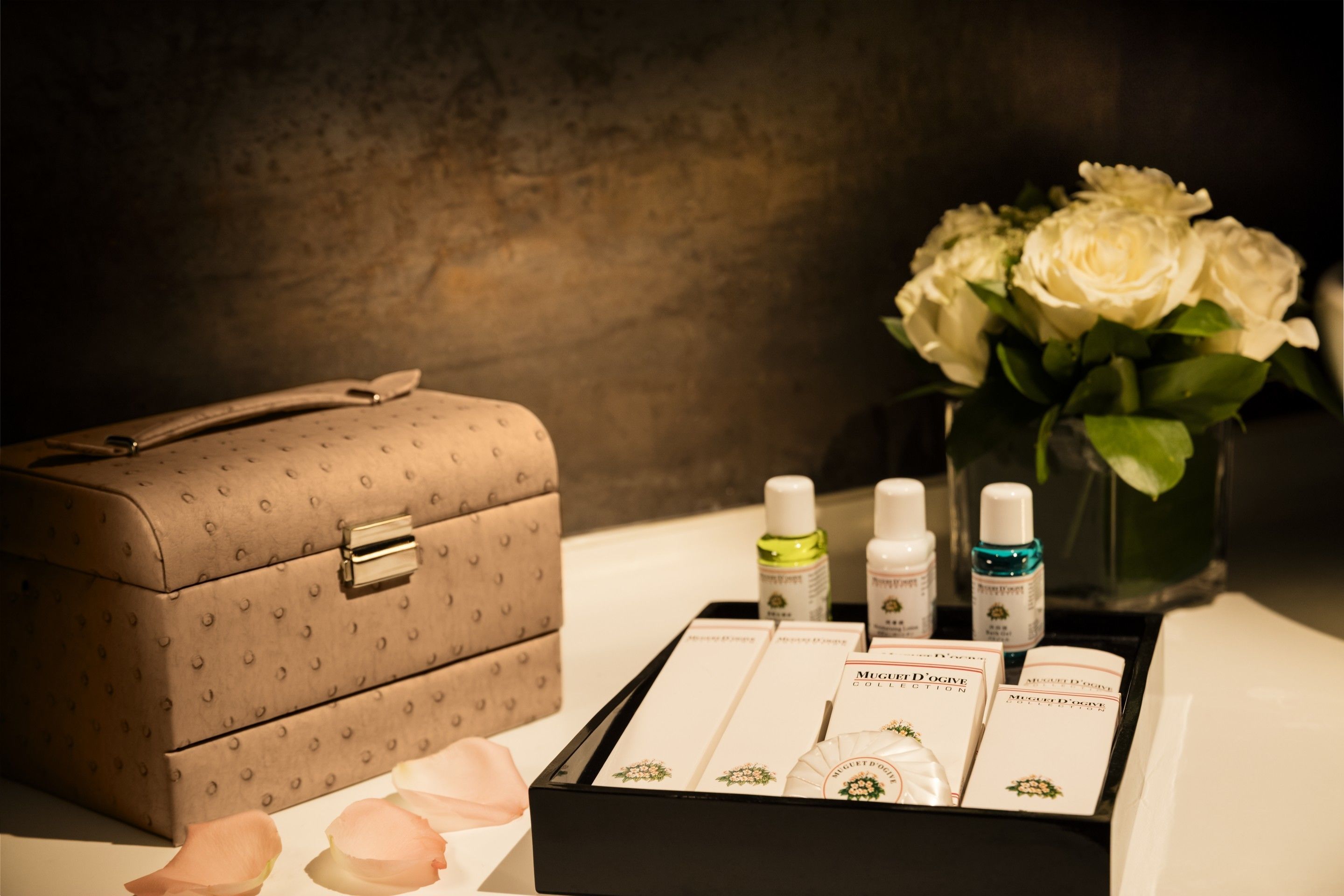 shower, free toiletries, hair dryer, bathrobes