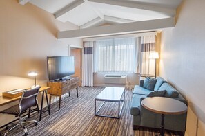Suite, 1 Bedroom | Living room | Flat-screen TV