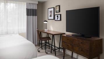 Standard Room, 2 Queen Beds, Non Smoking (Shower Only) | Premium bedding, in-room safe, desk, laptop workspace