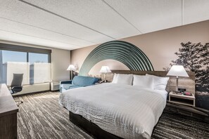 Premium bedding, pillow-top beds, desk, laptop workspace - Clarion Pointe Rock Hill Near University (Rock Hill)