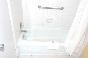 Standard Room, 2 Queen Beds | Deep soaking bathtub - Ambassadors Inn & Suites (Virginia Beach)