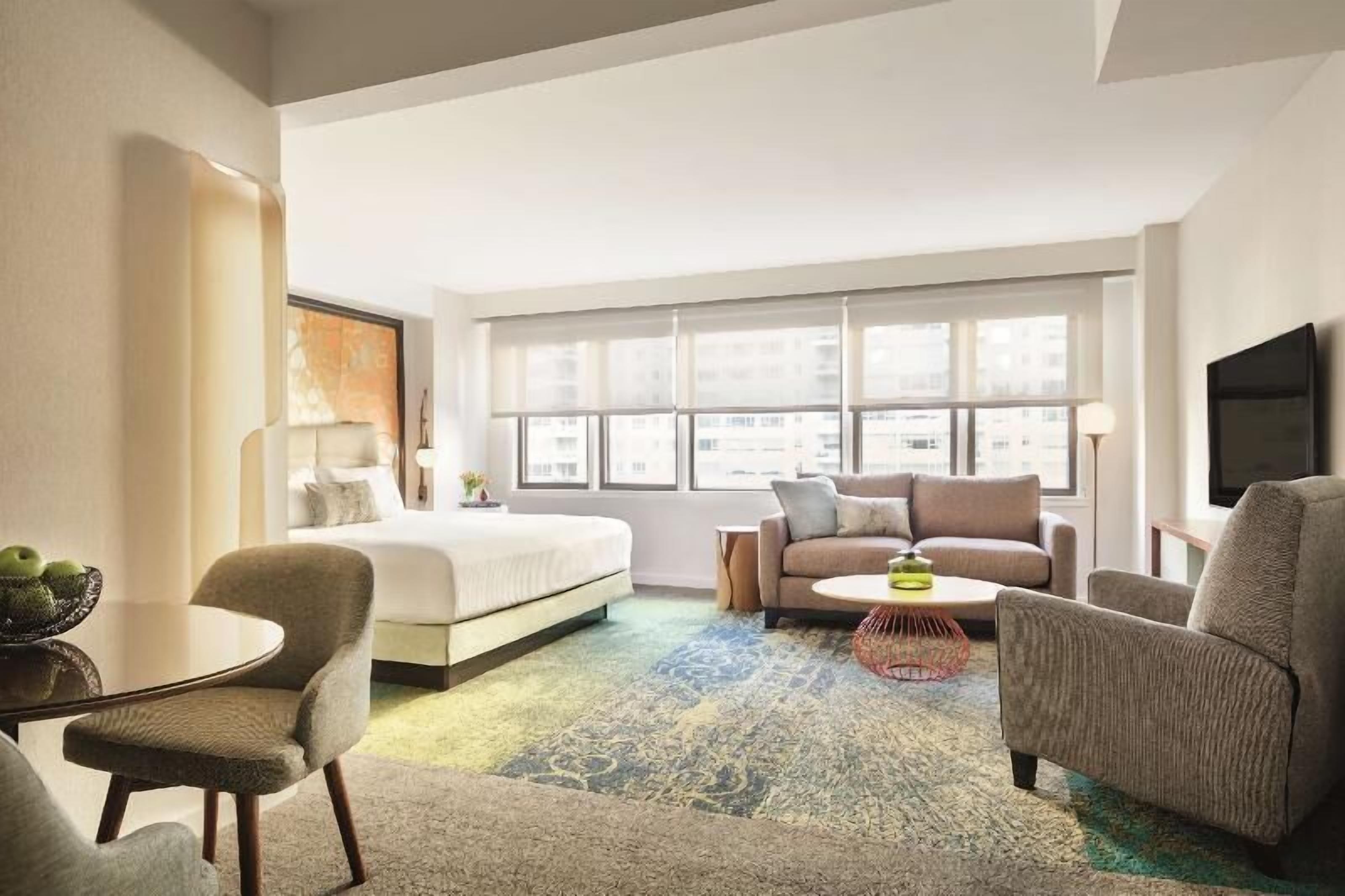1 habitación y ropa de cama de alta calidad 