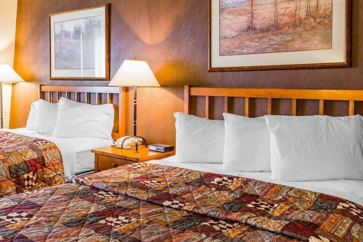 Minibar, blackout drapes, iron/ironing board, free WiFi