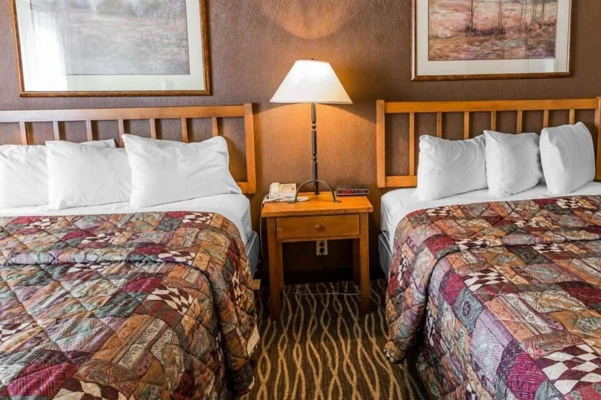 Minibar, blackout drapes, iron/ironing board, free WiFi