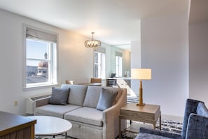 Suite, 1 Schlafzimmer | Wohnbereich