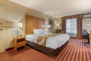 Premium bedding, individually furnished, desk, blackout drapes
