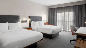 In-room safe, desk, iron/ironing board, free cribs/infant beds