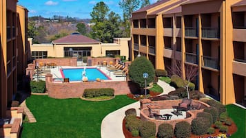 Seasonal outdoor pool