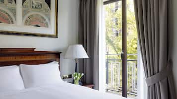 1 Schlafzimmer, Bettwäsche aus ägyptischer Baumwolle