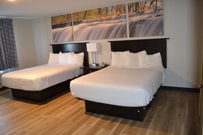 Deluxe Suite, 2 Queen Beds, Non Smoking (1 Bedroom) | 1 bedroom, desk, laptop workspace, blackout drapes - Days Inn and Suites by Wyndham Sikeston (Sikeston)