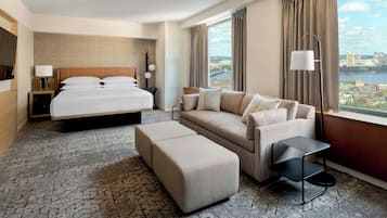 Premium bedding, pillowtop beds, in-room safe, desk