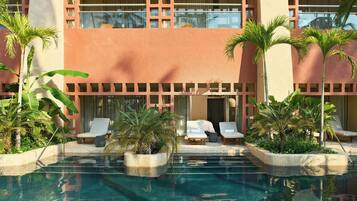 Swim Up Pool-Adults Only, Junior Suite, 1 King, Sofa bed | Exterior