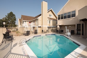 Seasonal outdoor pool