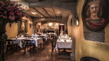Dîner servi sur place