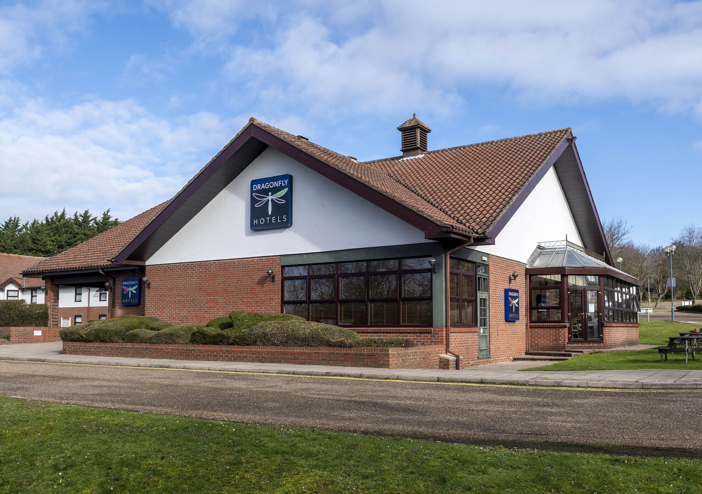 Fassade der Unterkunft