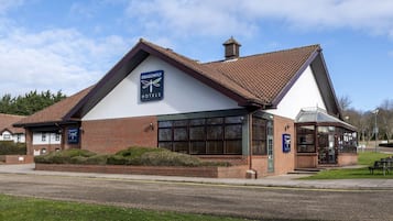 Majoituspaikan julkisivu