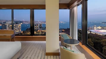 Suite, 1 King Bed, Corner (Macka, View) | Living area | LCD TV, video-game console