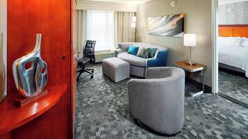 Premium bedding, in-room safe, desk, blackout curtains