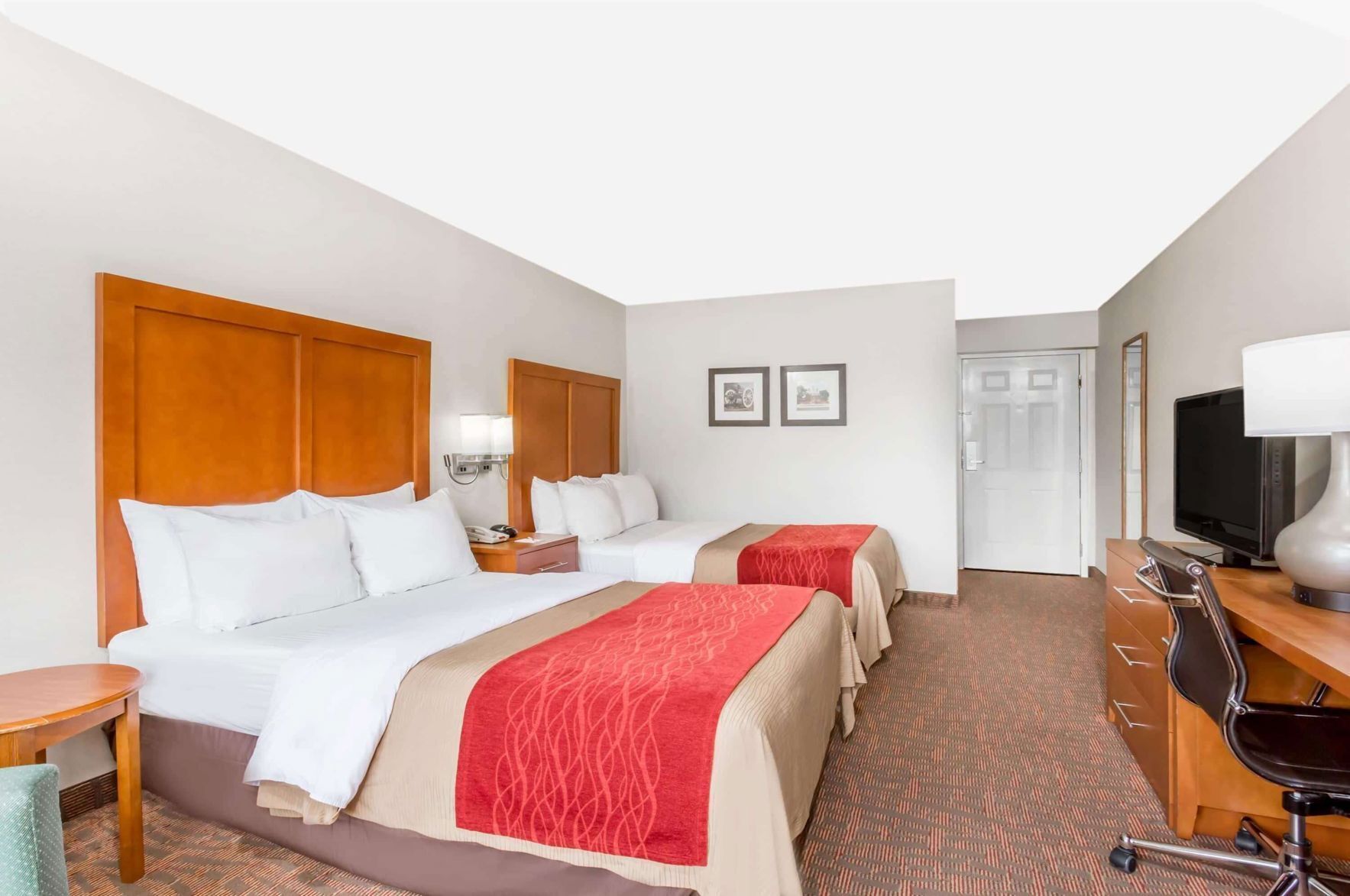 In-room safe, desk, laptop workspace, blackout drapes