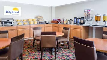 Free daily continental breakfast