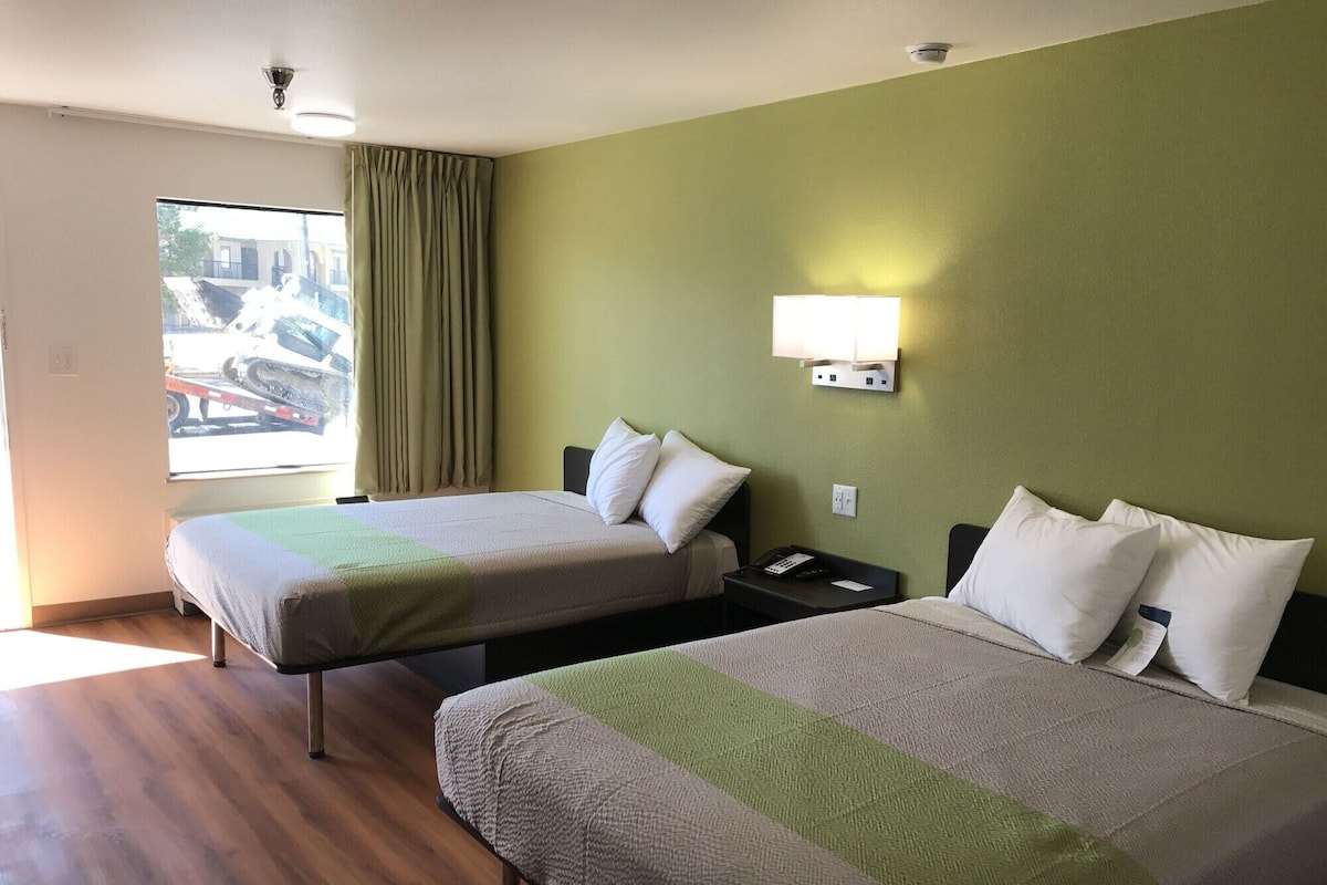 Free WiFi, bed sheets, alarm clocks