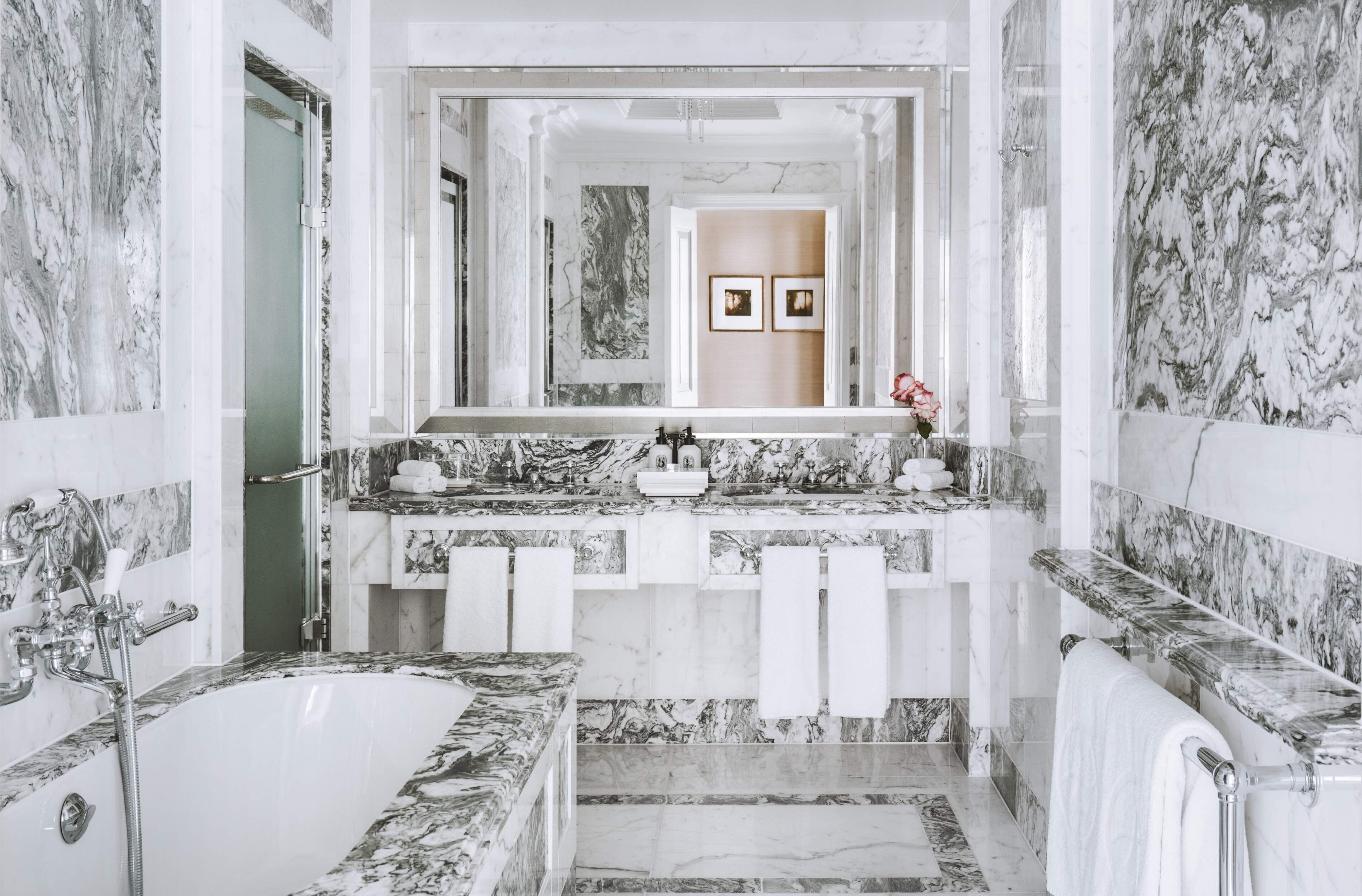 free toiletries, hair dryer, bathrobes, slippers