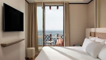 Premium-Suite, 1 King-Bett | Strand-/Meerblick