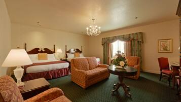 1 slaapkamer, individueel gemeubileerd, een bureau