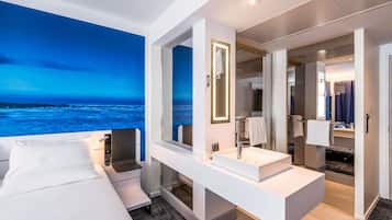 Phòng Executive, 1 giường cỡ queen | Bộ đồ giường cao cấp, minibar, két bảo mật tại phòng