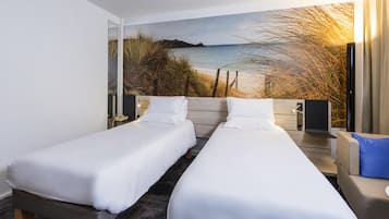 Phòng phong cách cổ điển, 2 giường đơn | Bộ đồ giường cao cấp, minibar, két bảo mật tại phòng