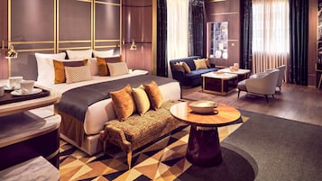 Deluxe Junior Suite | Sábanas de algodón egipcio y ropa de cama de alta calidad